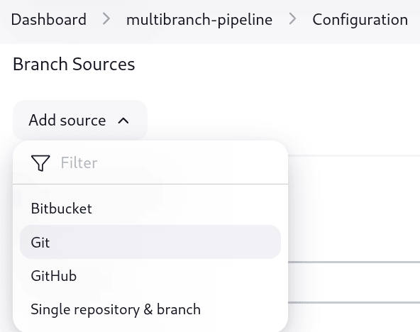 Add a Branch Source