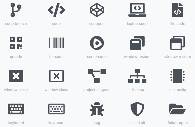 import font awesome to iconjar